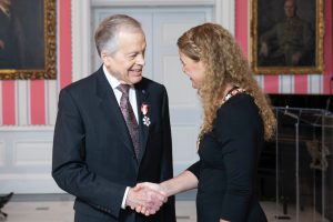 Gimbel with Julie Payette