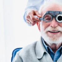Man with Cataracts